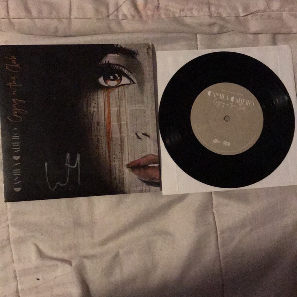 Camila Cabello crying in the club vinyl